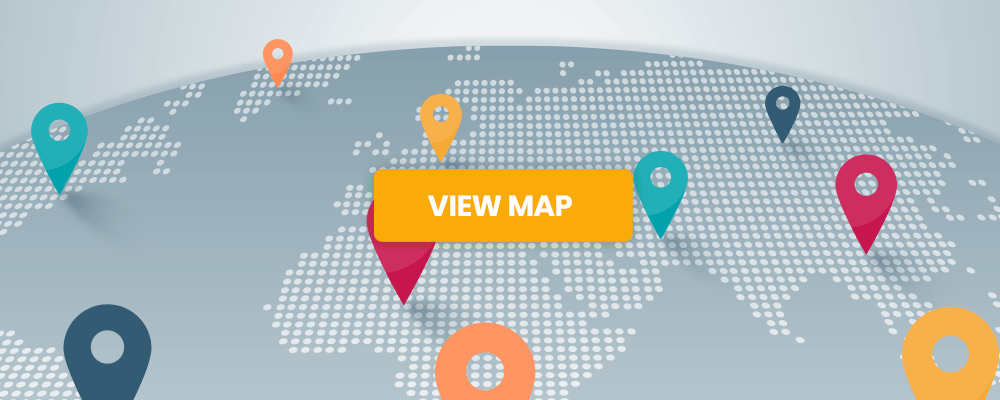 Mapa de paradas de autobús en Aeropuerto de Bradley